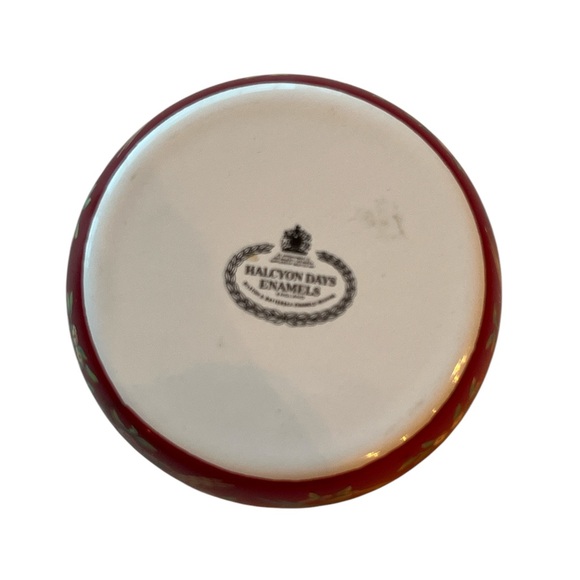 Halcyon Days Enamel Box-Beautiful Birds - Picture 4 of 6